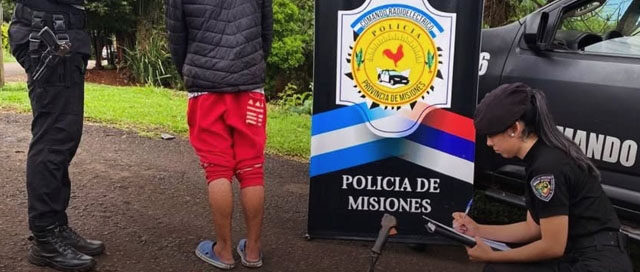 OBERÁ: Dos hermanos demorados tras robar en una vivienda del Barrio Ecológico