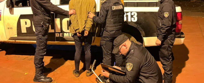 Operativos simultáneos permitieron detener a “Macuco” y otros tres sospechosos en Oberá, Campo Viera y Campo Ramón