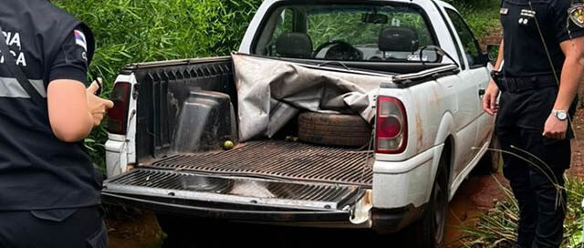 GDOR. ROCA: Recuperaron una camioneta robada en Guaraní tras un operativo policial