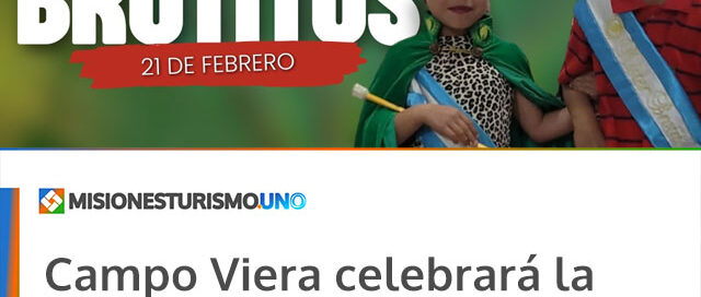 Campo Viera celebrará la Elección Miss Brotitos en el marco de la Tarde de los Niños
