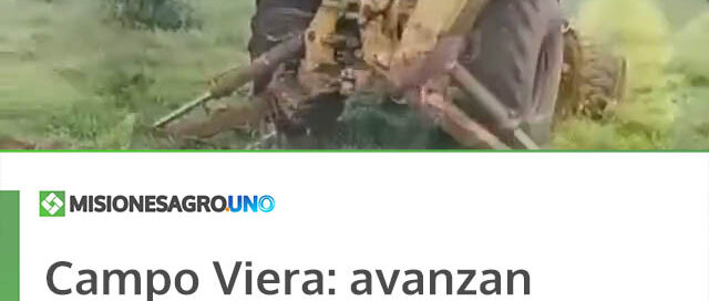 Campo Viera: avanzan con la construcción y reacondicionamiento de reservorios de agua para productores