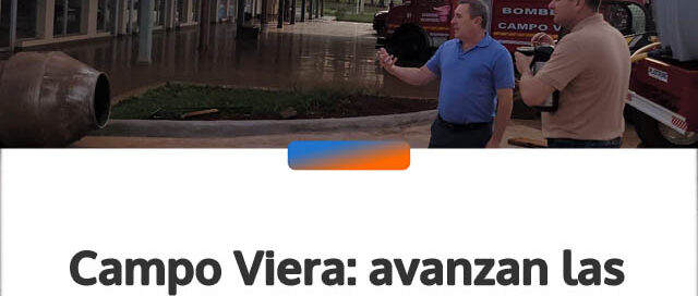 Campo Viera: avanzan las obras complementarias en la nueva terminal de ómnibus