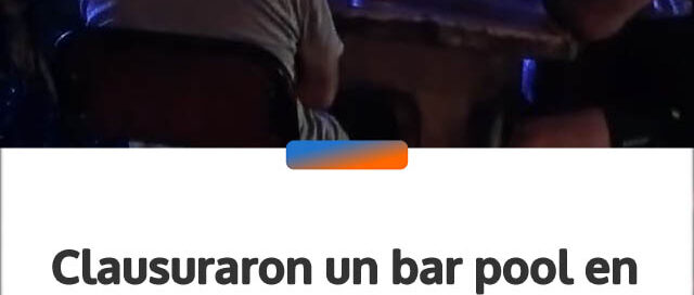 Clausuraron un bar pool en Campo Viera por falta de habilitación y venta ilegal de alcohol
